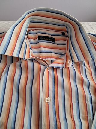 Camisa caballero manga larga