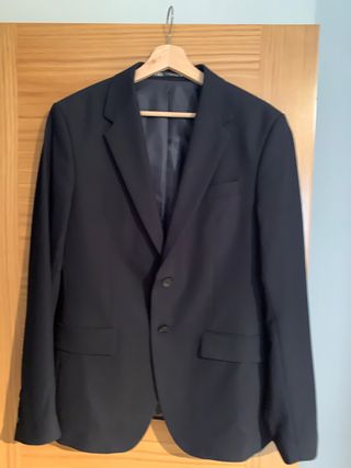 Traje Hombre, Azul  Marino, Zara, perfecto estado