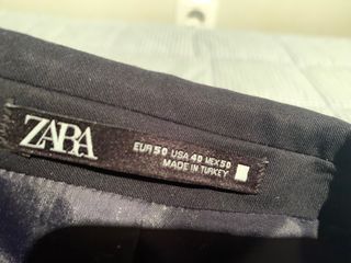 Traje Hombre, Azul  Marino, Zara, perfecto estado