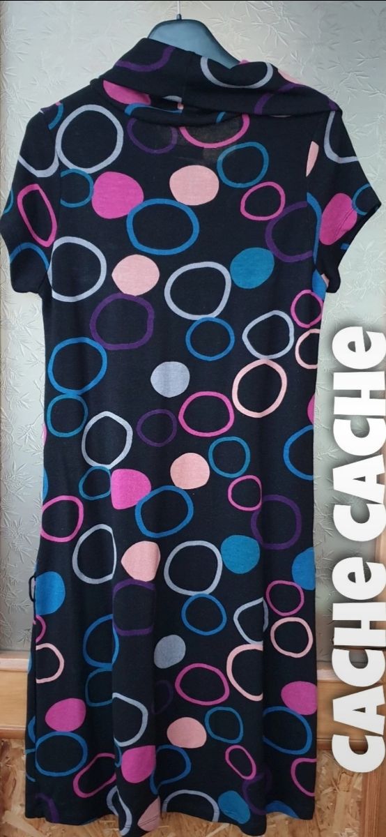 Vestito Stampa Optical Cache Cache