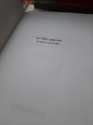 LE BILLET GAGNANT . MARY HIGGINS CLARK