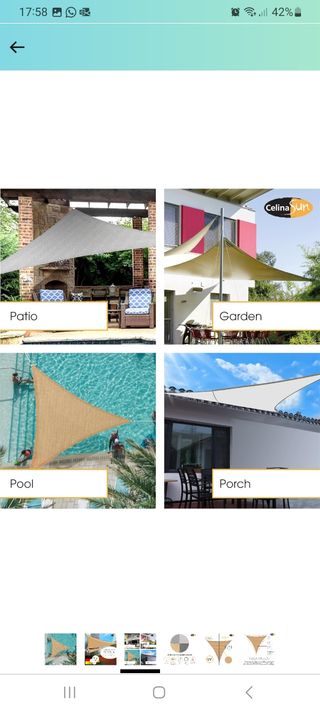 Toldo transpirable 3x3x3 arena