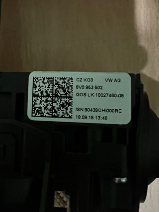 mando multifuncion audi a3