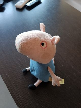 Peluche George de "Peppa pig"