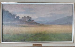 DOMENCHE OLEO TELA 40 X75 PAISAJE