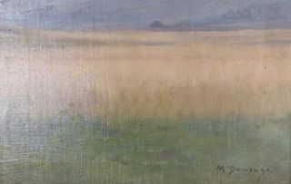 DOMENCHE OLEO TELA 40 X75 PAISAJE