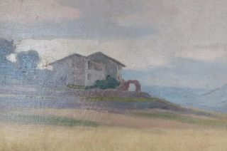 DOMENCHE OLEO TELA 40 X75 PAISAJE