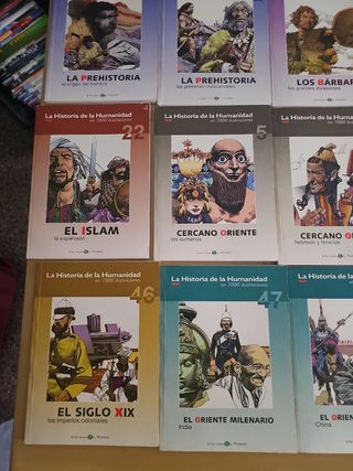 Libros de la historia de la humanidad