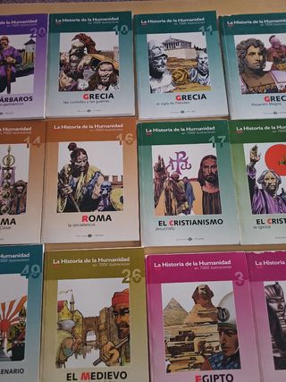 Libros de la historia de la humanidad