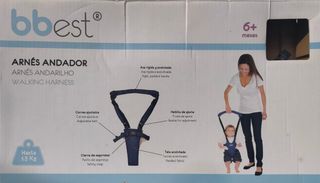 Arnés Andador Braga Navy/beige niño/a