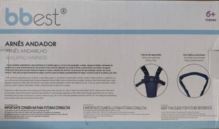 Arnés Andador Braga Navy/beige niño/a