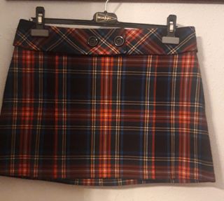 Falda cuadros