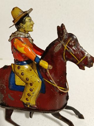 Juguete antiguo hojalata Gunthermann