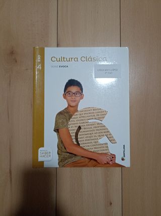 Libro cultura clásica 4°ESO