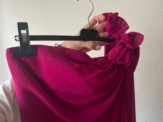 Vestido fiesta fucsia