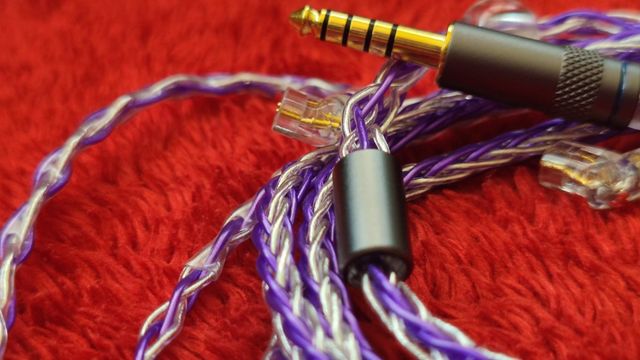 CABLE auriculares QDC 8 hebras.4,4mm