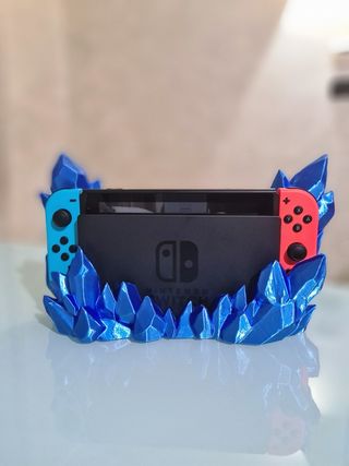 Porta Docking station cristallo nintendo switch