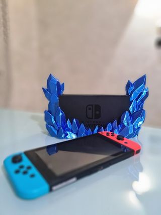 Porta Docking station cristallo nintendo switch