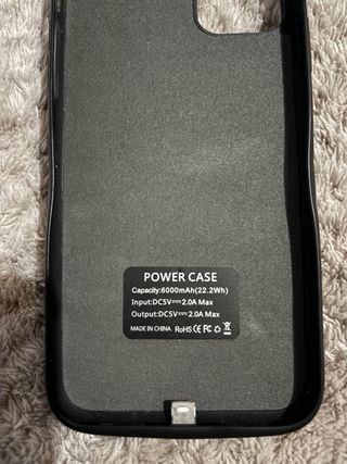 Funda cargador Iphone 11