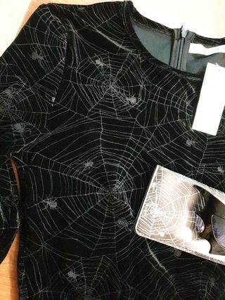 PACK MONO ARAÑA TERCIOPELO Y GAFAS INCLUIDAS