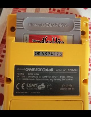 Aladdin Game Boy 