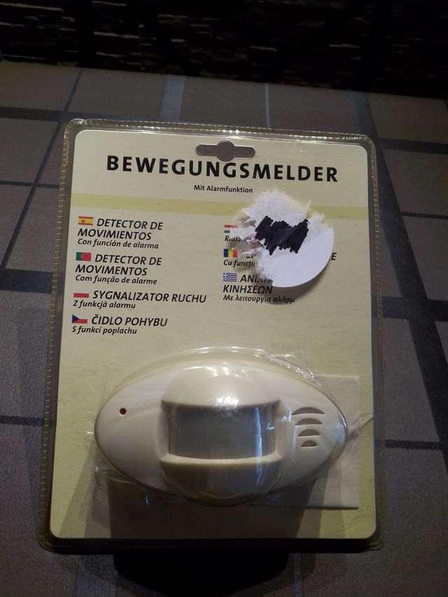 ALARME DETETOR DE MOVIMENTO