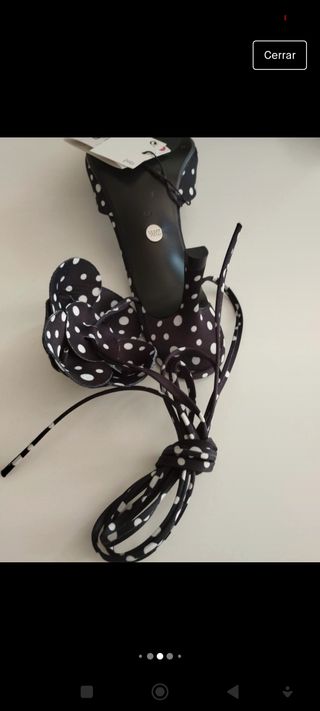 Zapatos lunares Zara mujer número 40 nuevo en 
