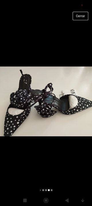 Zapatos lunares Zara mujer número 40 nuevo en 