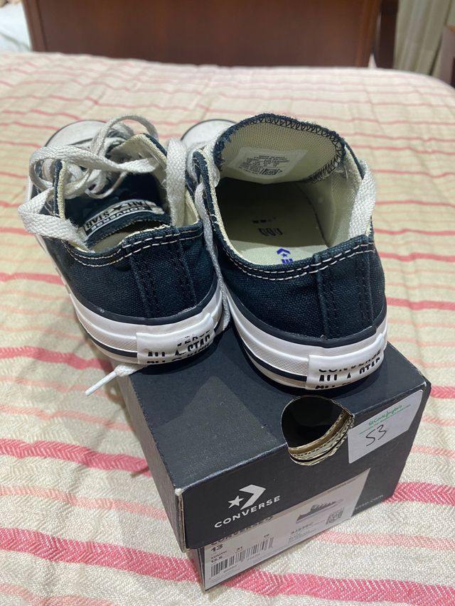 Converse en negro numero 31