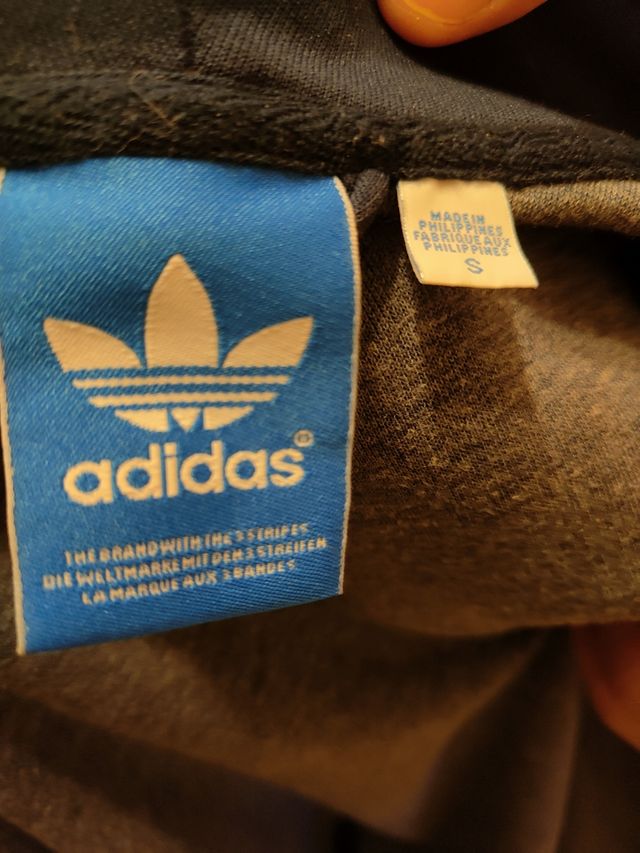 Chaqueta hombre Adidas vintage capucha. Talla S