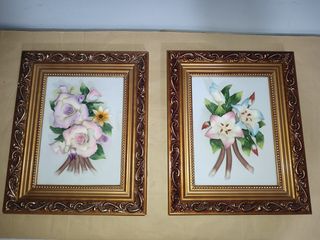 Cuadros relieve porcelana fria