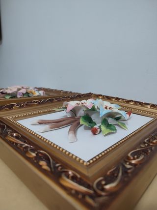 Cuadros relieve porcelana fria