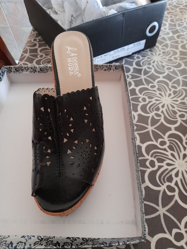 Ciabatta donna col tacco