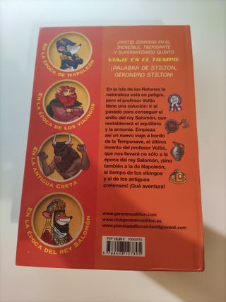 Libros Geronimo Stilton - Viaje en el Tiempo