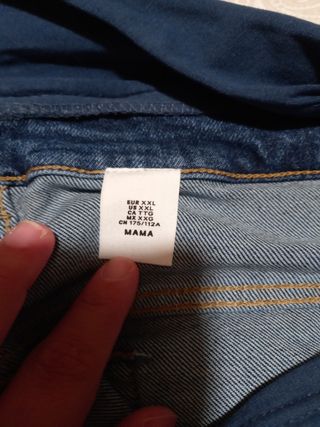 Pantalon vaquero embarazada