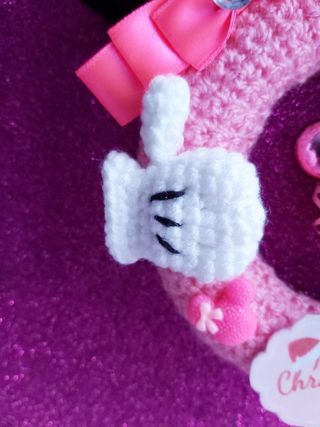 Corona de Navidad Minnie inspirada