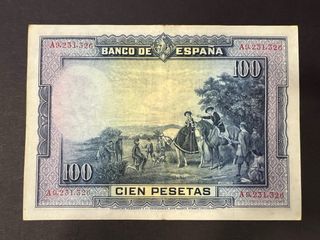 Billete 100 pesetas 1928