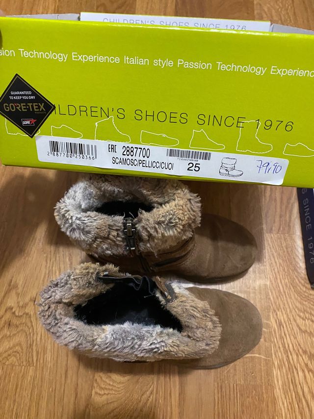 Botas Primigi niña gore tex talla 25
