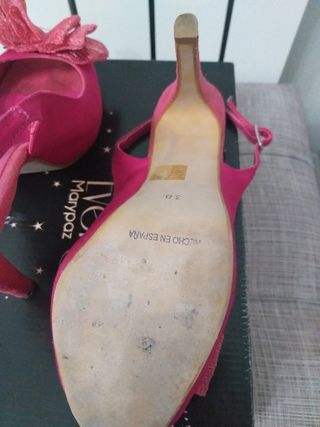 Zapatos fucsia
