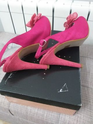 Zapatos fucsia
