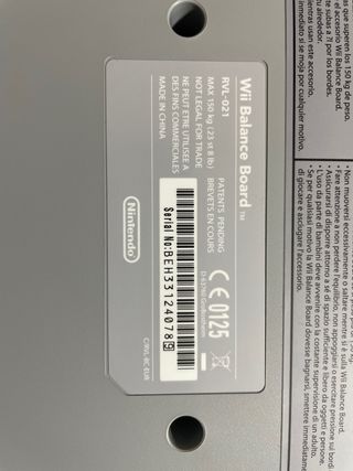 Tabla WII FIT de Nintendo