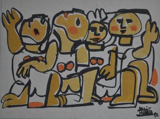 Obra original Patiño