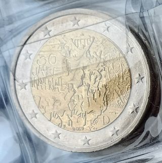 2€ Muro di Berlino