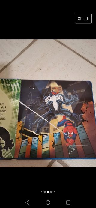 Libro puzzle Spiderman