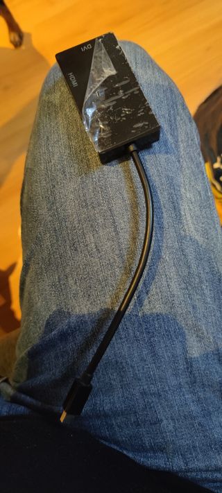 Adaptador mini display port a HDMI-DVI-VGA