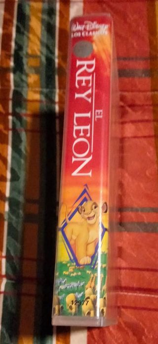 VHS DISNEY EL REY LEÓN