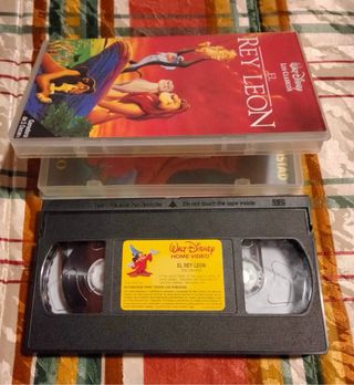 VHS DISNEY EL REY LEÓN