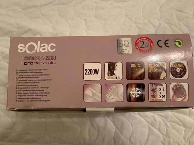 Secador de pelo Solac 2200w