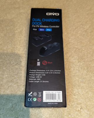 Cargador de mandos PS4