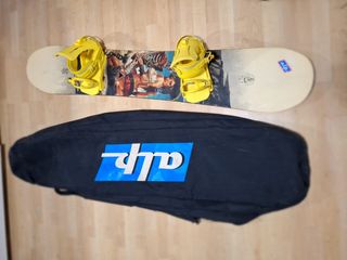SNOW TABLA DRAKE PIRATA  + TODO EQUIPO